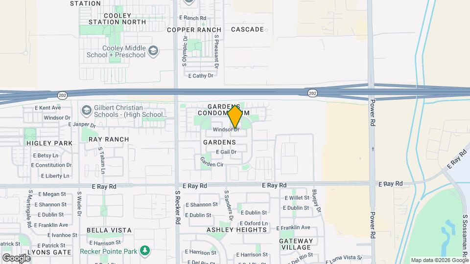 4237 E Windsor Dr Map and Location Details