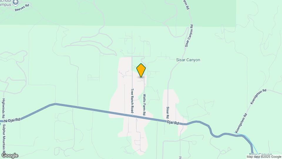 12209 N Ojai Rd Map and Location Details