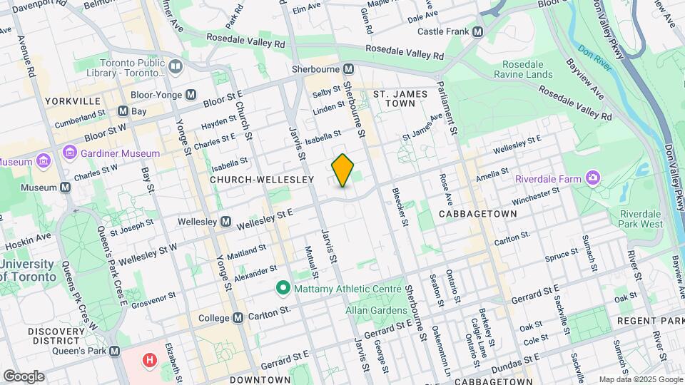 138 Wellesley Street East Map and Location Details