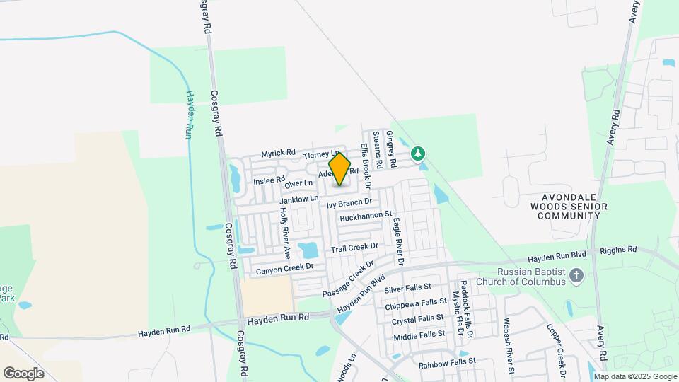5597 Lantos Rd Map and Location Details