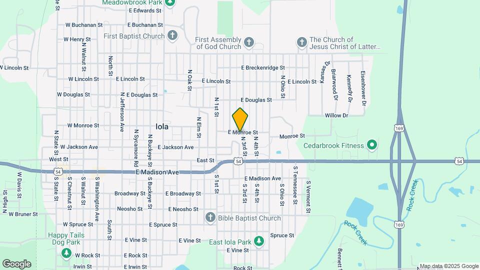 124 N 3rd St Map and Location Details