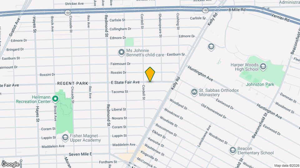 16446 E State Fair Ave Map and Location Details