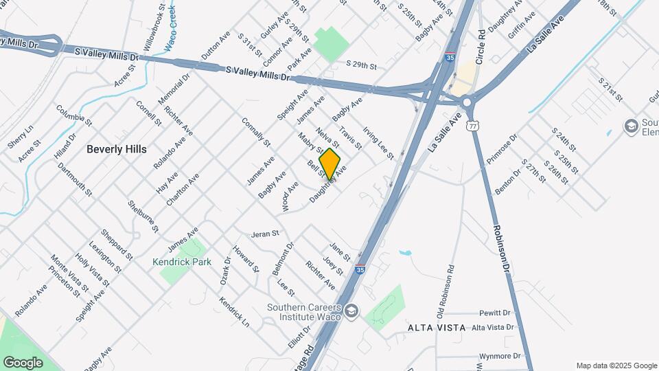 3304 Daughtrey Ave Map and Location Details