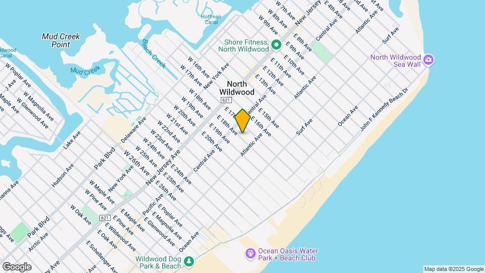 223-225 E 18th Ave Mapa y Detalles de la Ubicación