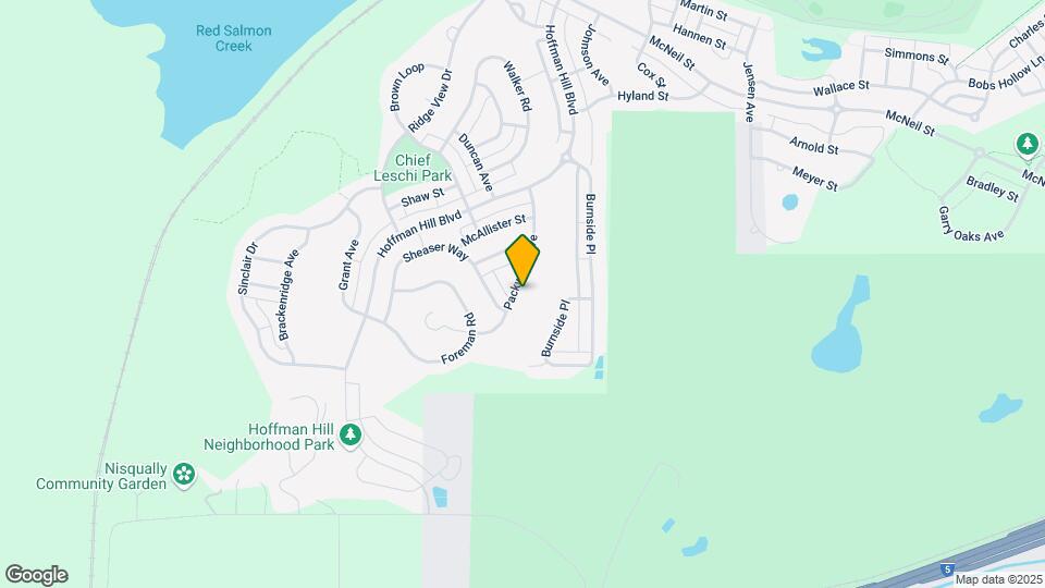 1436 Packwood Ave Map and Location Details