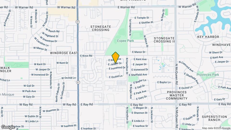 433 E Jasper Dr Map and Location Details