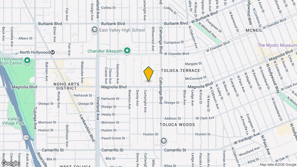 5207 Cartwright Ave Map and Location Details