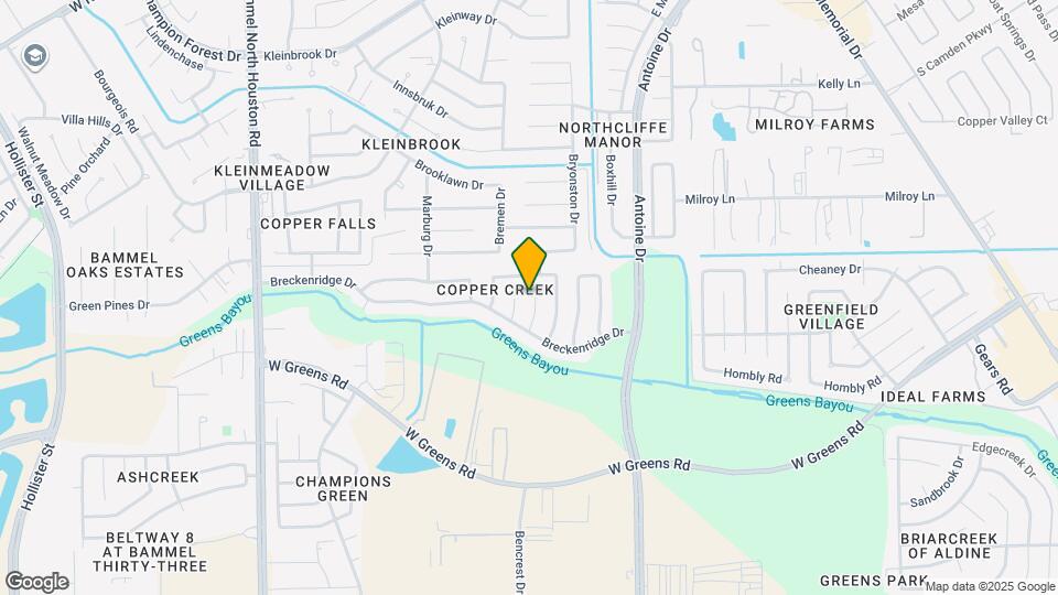 11525 Teaside Dr Map and Location Details