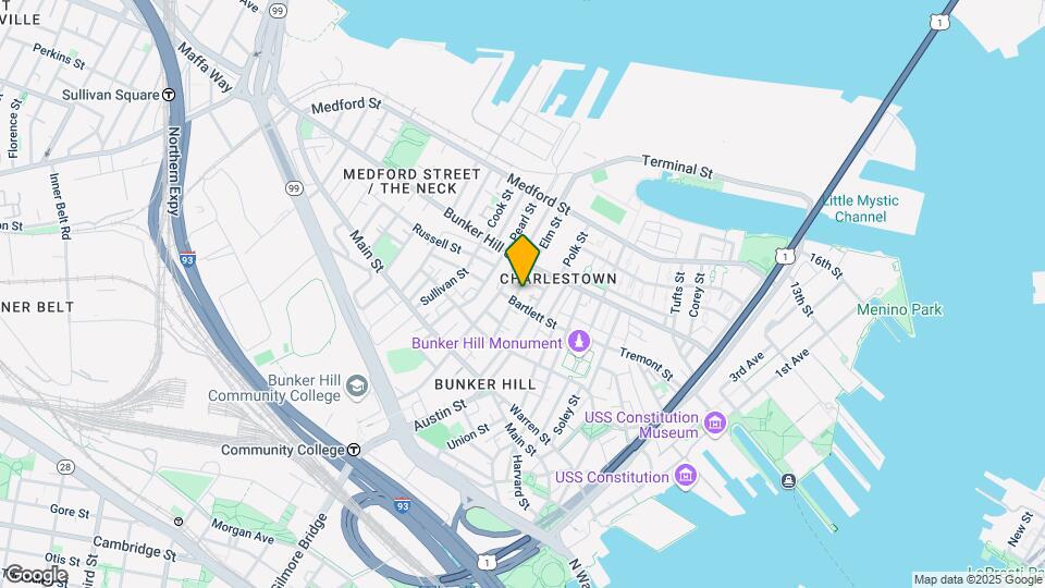 49 Elm St, Unit 1 Map and Location Details