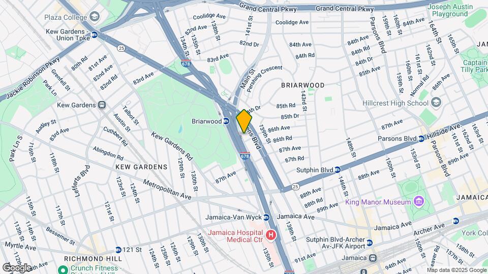 8431 Van Wyck Expy Mapa y Detalles de la Ubicación