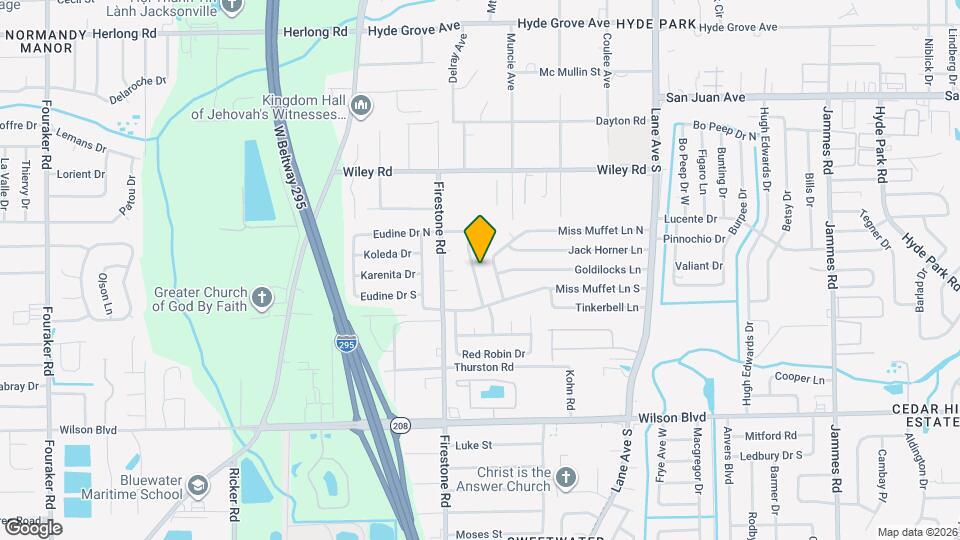 2327 Looking Glass Ln Map and Location Details