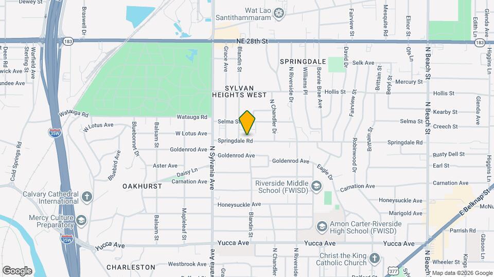 2805 Springdale Rd Map and Location Details