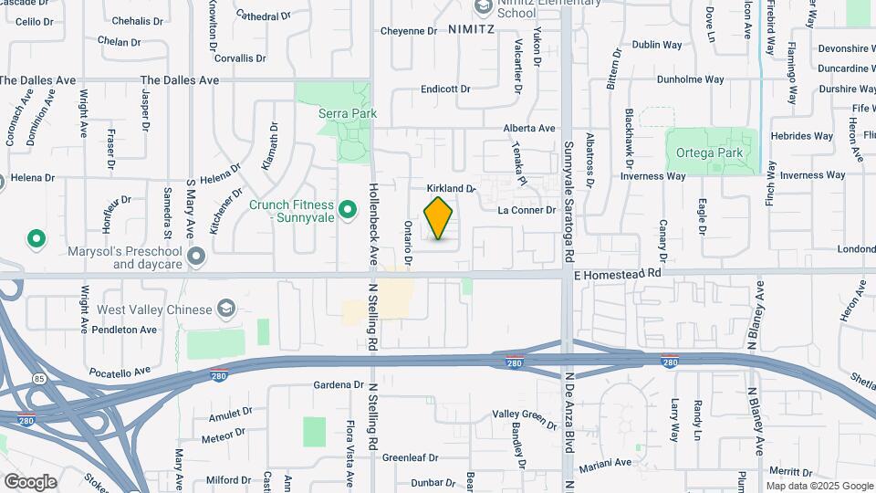 651 La Grande Dr Map and Location Details