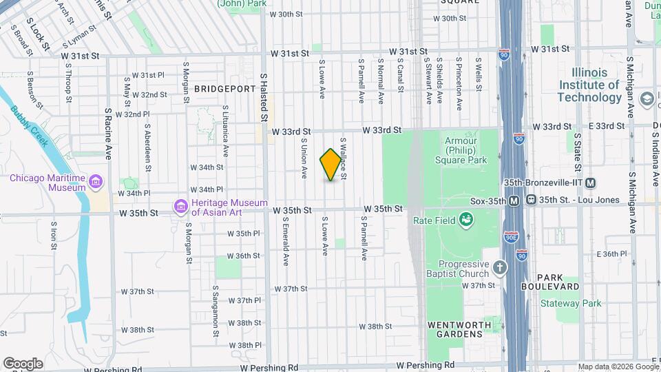 3421 S Lowe Ave, Unit #2 Map and Location Details