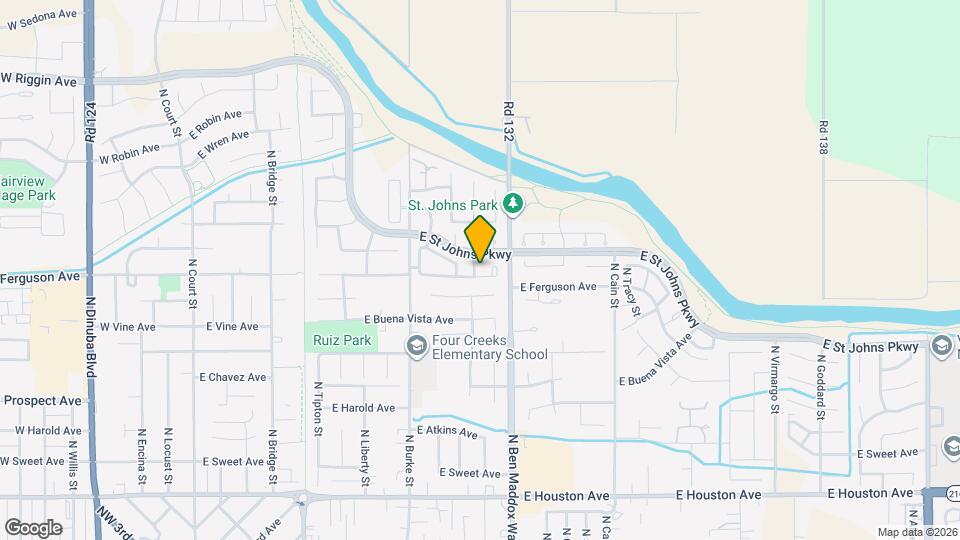 2212 N Edison St Map and Location Details