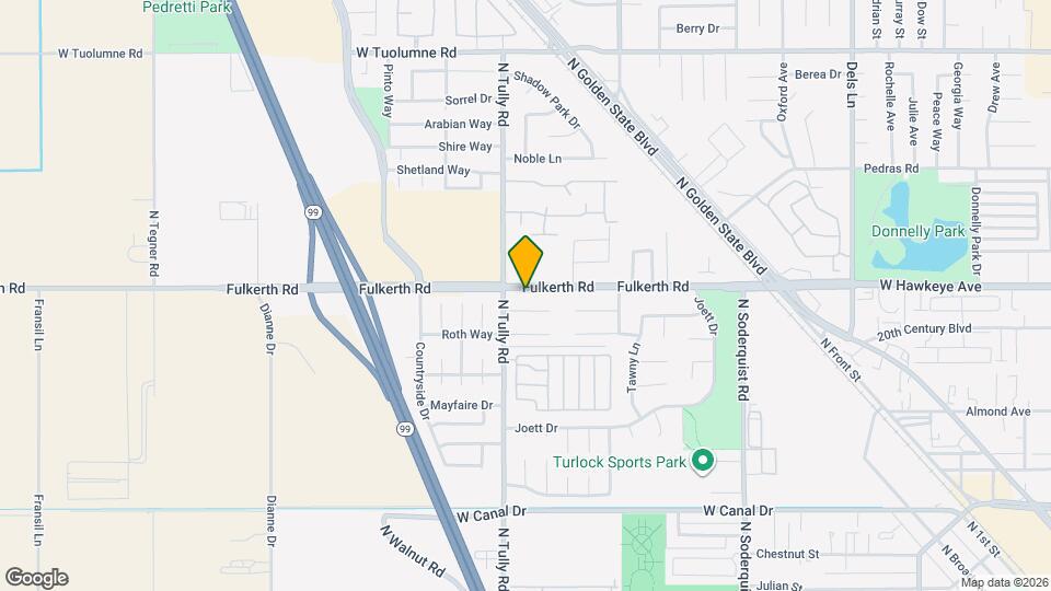 2020-2030 Fulkerth Rd Map and Location Details