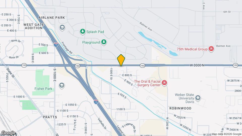 1546 E 700 S, Unit Unit A Map and Location Details