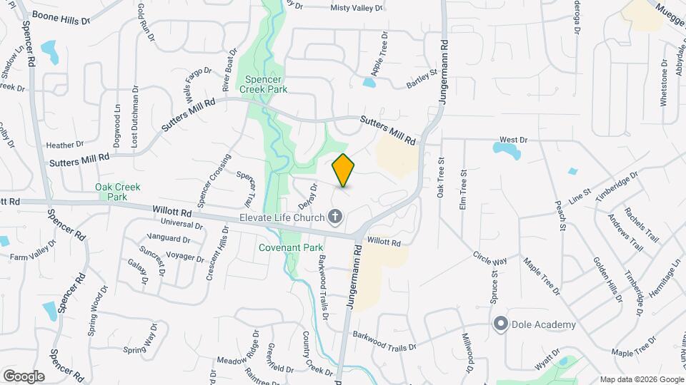 2317 Highland Hill Dr Map and Location Details