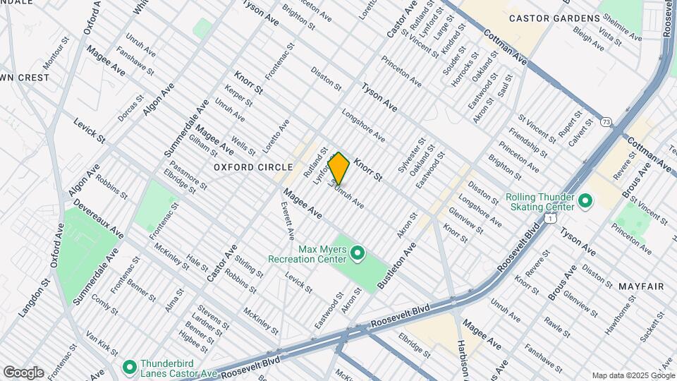 6650 Kindred St Map and Location Details