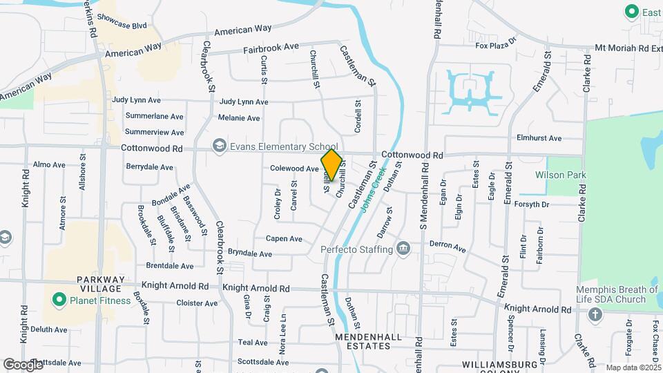 2980 Cordell St Map and Location Details