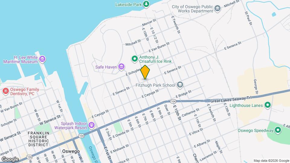 103 E Seneca St Map and Location Details