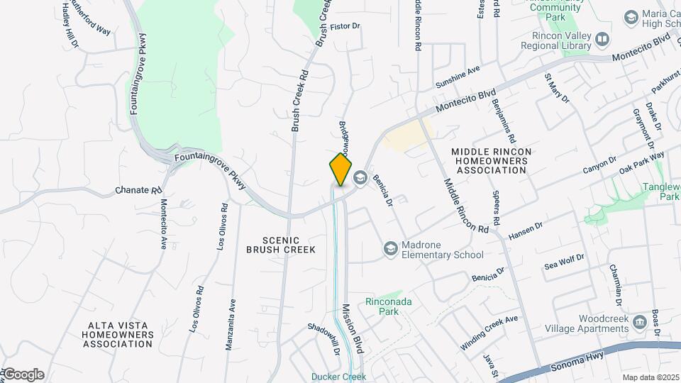 6115 Montecito Blvd Map and Location Details