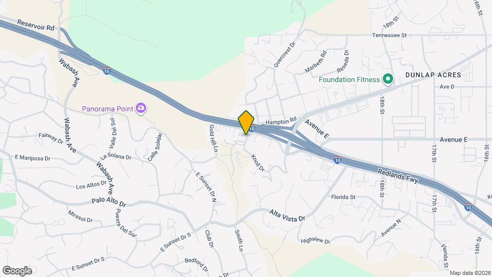 12567 Knoll Dr Map and Location Details