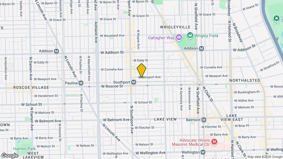 1319 W Newport Ave, Unit J05P Mapa y Detalles de la Ubicación