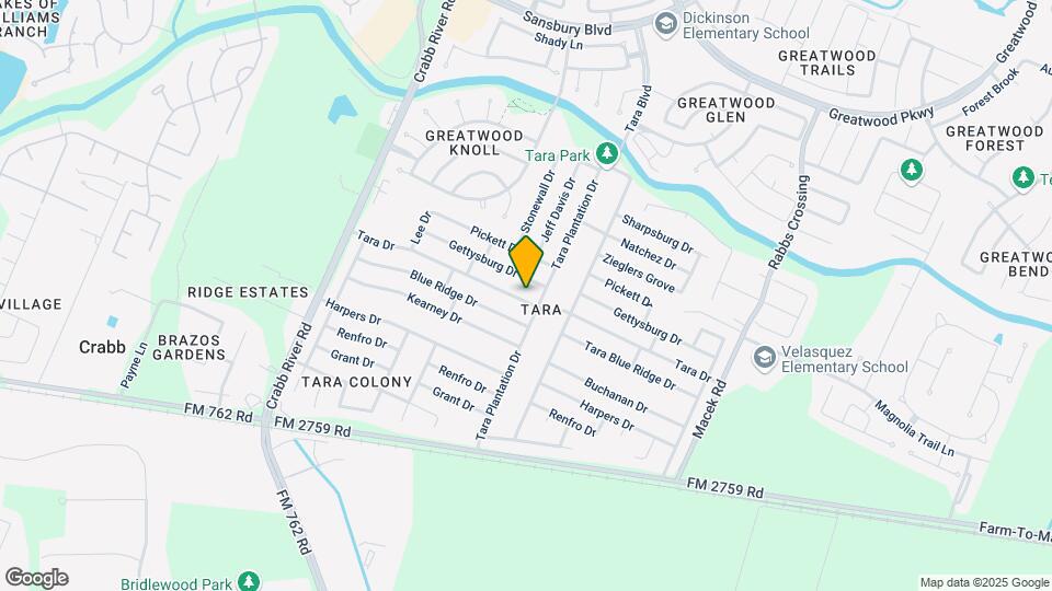 6927 Tara Dr Map and Location Details