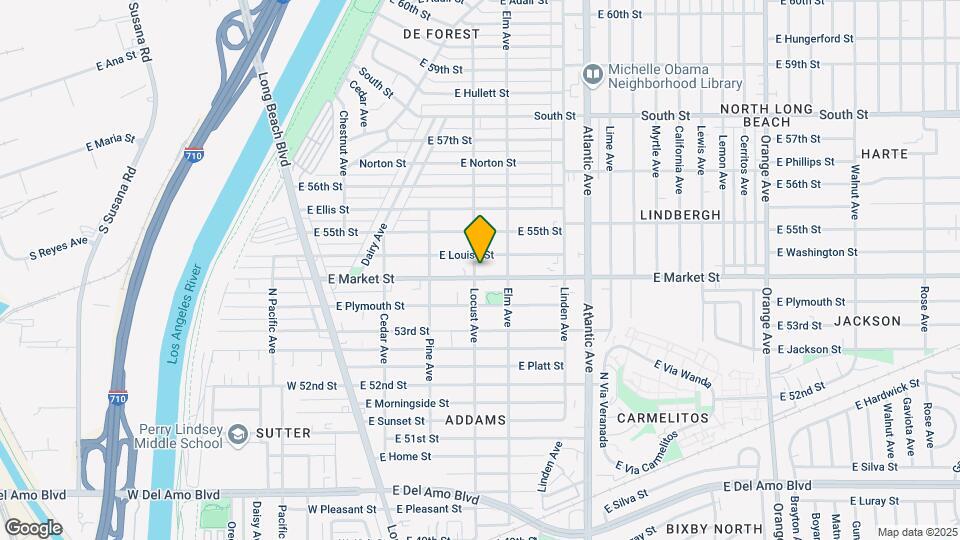 313 E Market St-Unit -C Map and Location Details