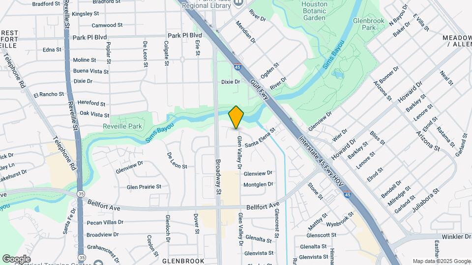 8002 Glen Valley Dr Map and Location Details