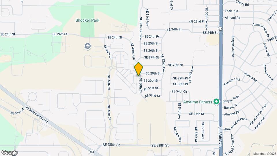 2920 SE 50th Ct Map and Location Details