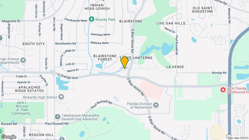 1738 Beechwood Cir S Map and Location Details