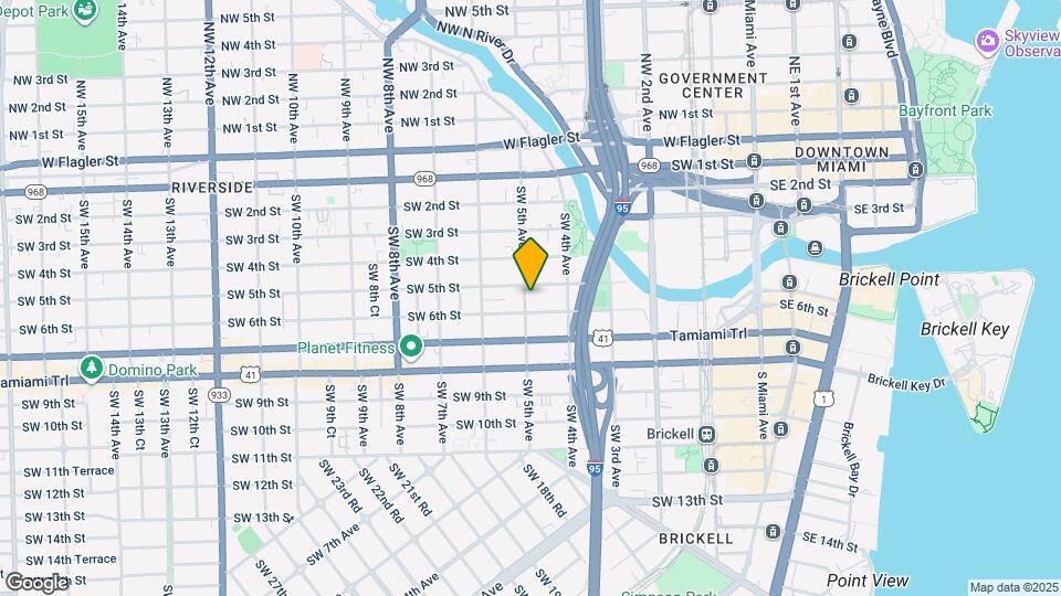 519 SW 5th Ave Map and Location Details