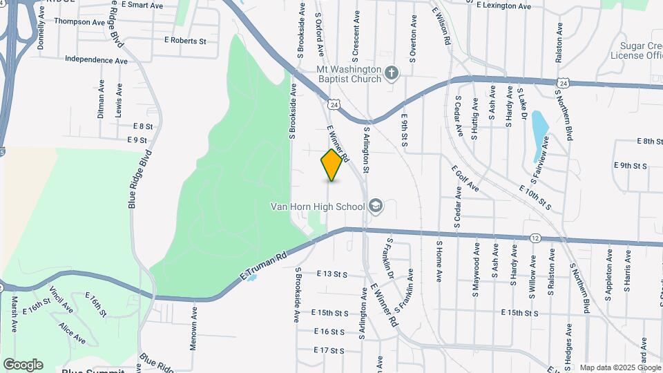 1017 S Glenwood Ave Map and Location Details