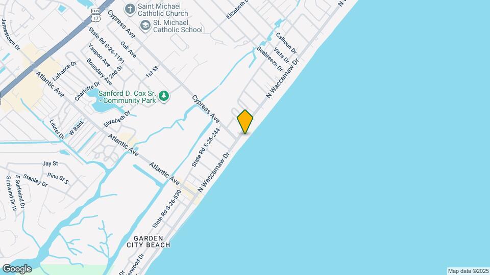 618 N Waccamaw Dr Map and Location Details