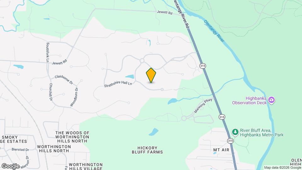 1718 Strathshire Hall Pl Map and Location Details