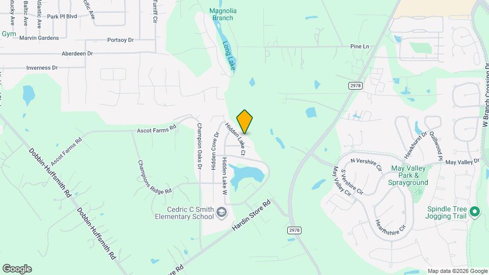 28914 Hidden Lake Ct Mapa y Detalles de la Ubicación