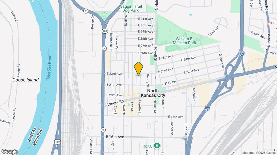 2116 Fayette St Map and Location Details
