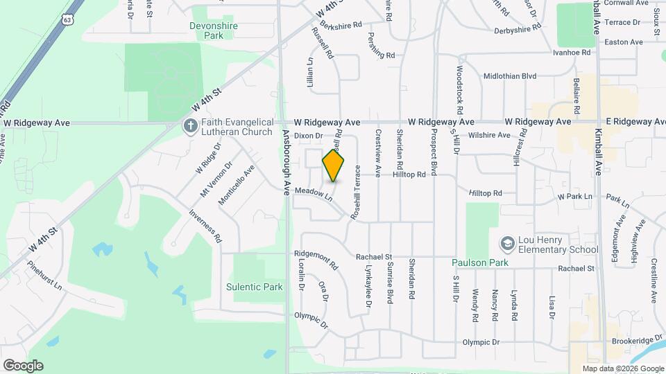 780 Russell Rd Map and Location Details