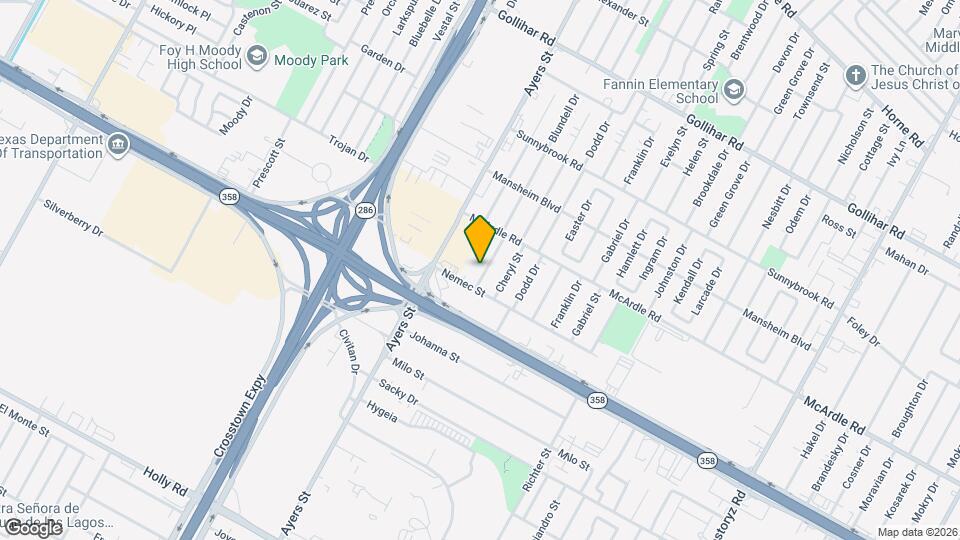 4937 Blundell Dr Map and Location Details