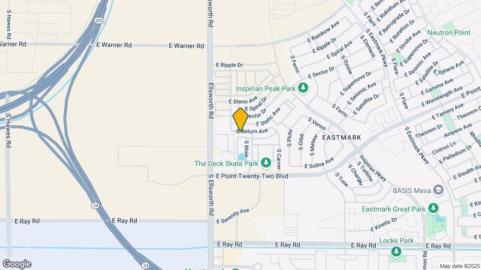 9310 E Strobe Ave Map and Location Details