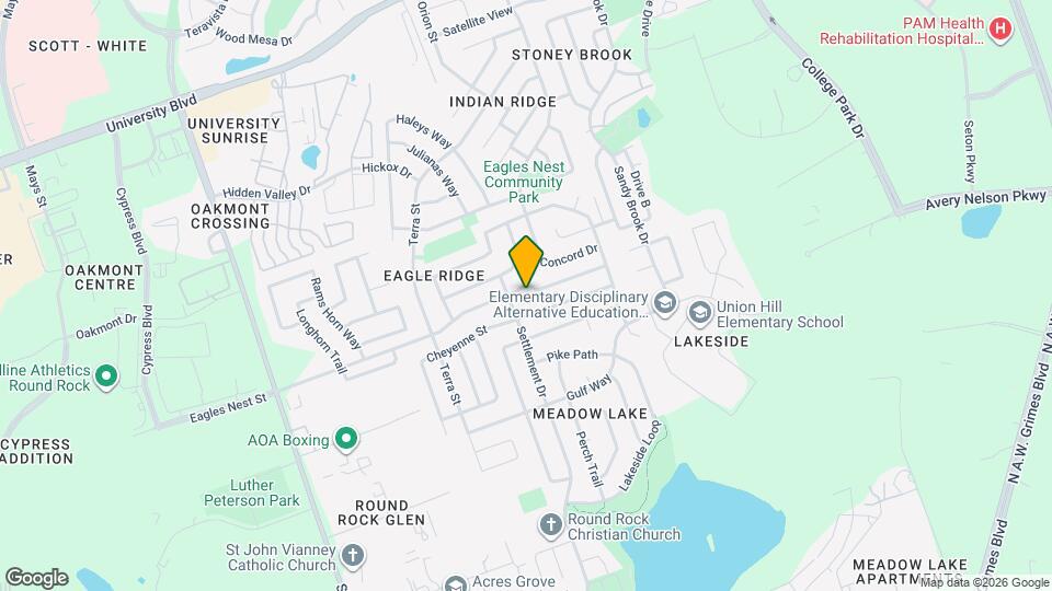 3705 Eagles Nest St Map and Location Details