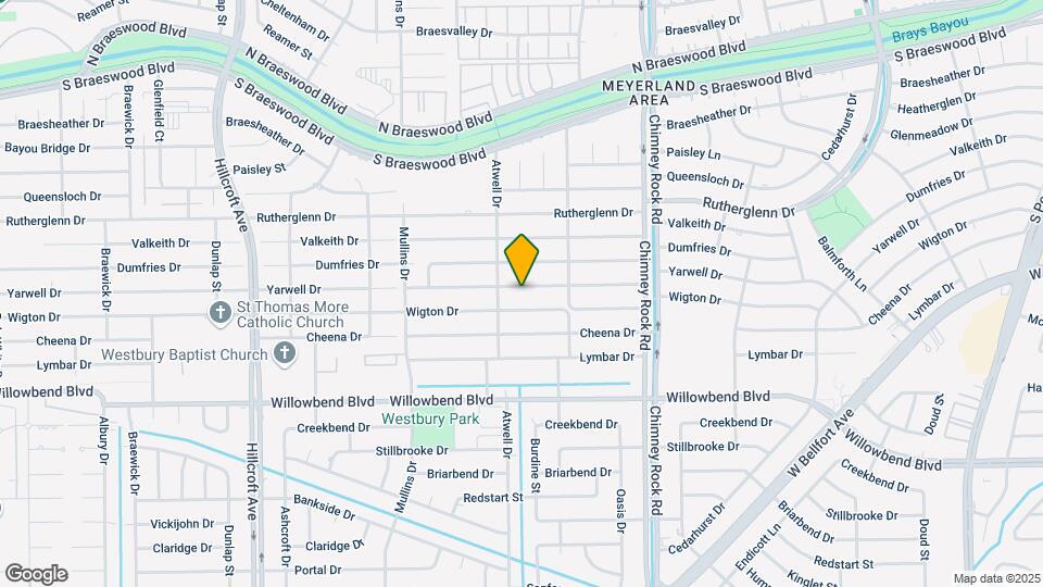 5531 Yarwell Dr Map and Location Details