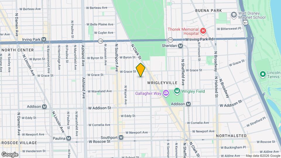 3740 N Magnolia Ave Mapa y Detalles de la Ubicación