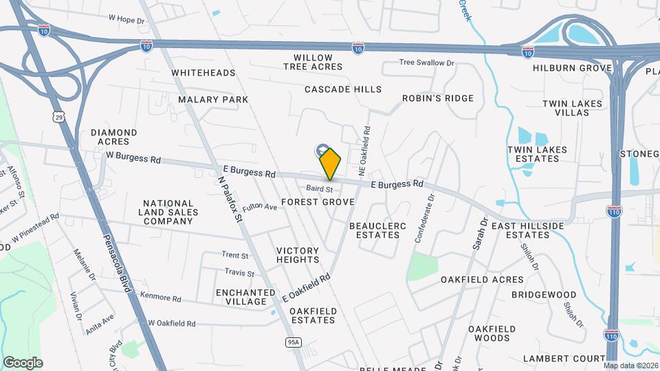 204 Baird St Mapa y Detalles de la Ubicación