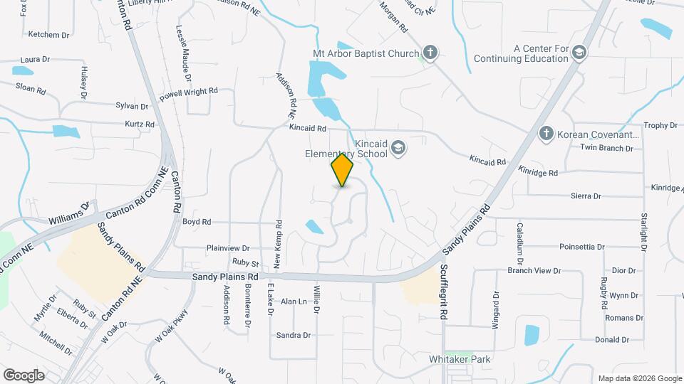 1362 Valmont Trace NE Map and Location Details