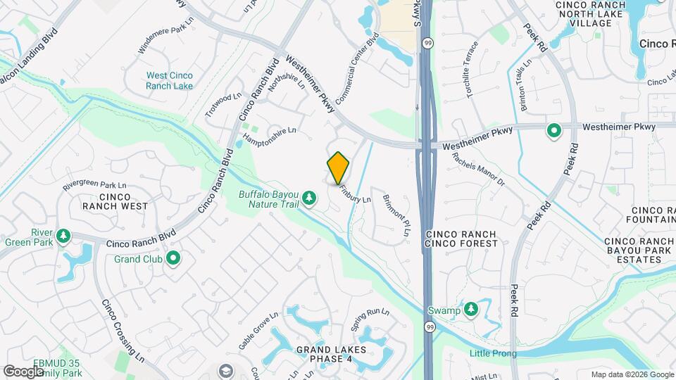 23631 Finbury Ln Map and Location Details