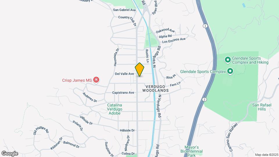 2512 Canada Blvd Map and Location Details