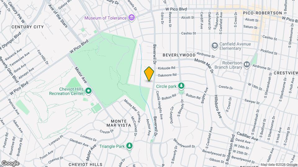 9712 Cresta Dr, Unit B Mapa y Detalles de la Ubicación